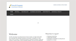 Desktop Screenshot of grossinc.com